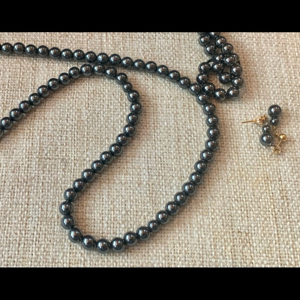 Black pearl 3 piece set Vintage